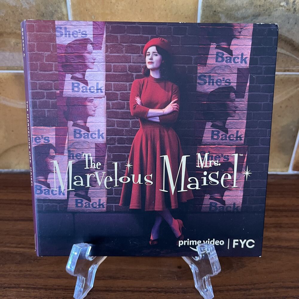 The Marvelous Mrs. Maisel Season 4 DVD 3-Disc Set Amazon FYC SAG Awards Screener